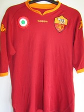 AS Roma Vucinic Kappa match issued? football jersey Garra made in Italy XL