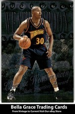 1998-99 Metal Universe Clarence Weatherspoon #17 Warriors NBA Basketball