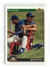1992 UPPER DECK PAT LISTACH #775 RC BREWERS