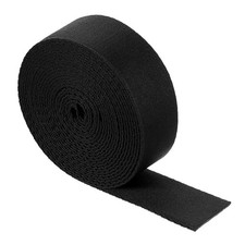5 Yards Nylon Webbing Strap 1 3/8Inch Bag Flat Webbing Straps Black