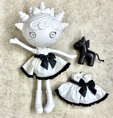  Lalaloopsy Color Me Squiggles N. Shapes Doll w/Extra Dress & Black Zebra (New)