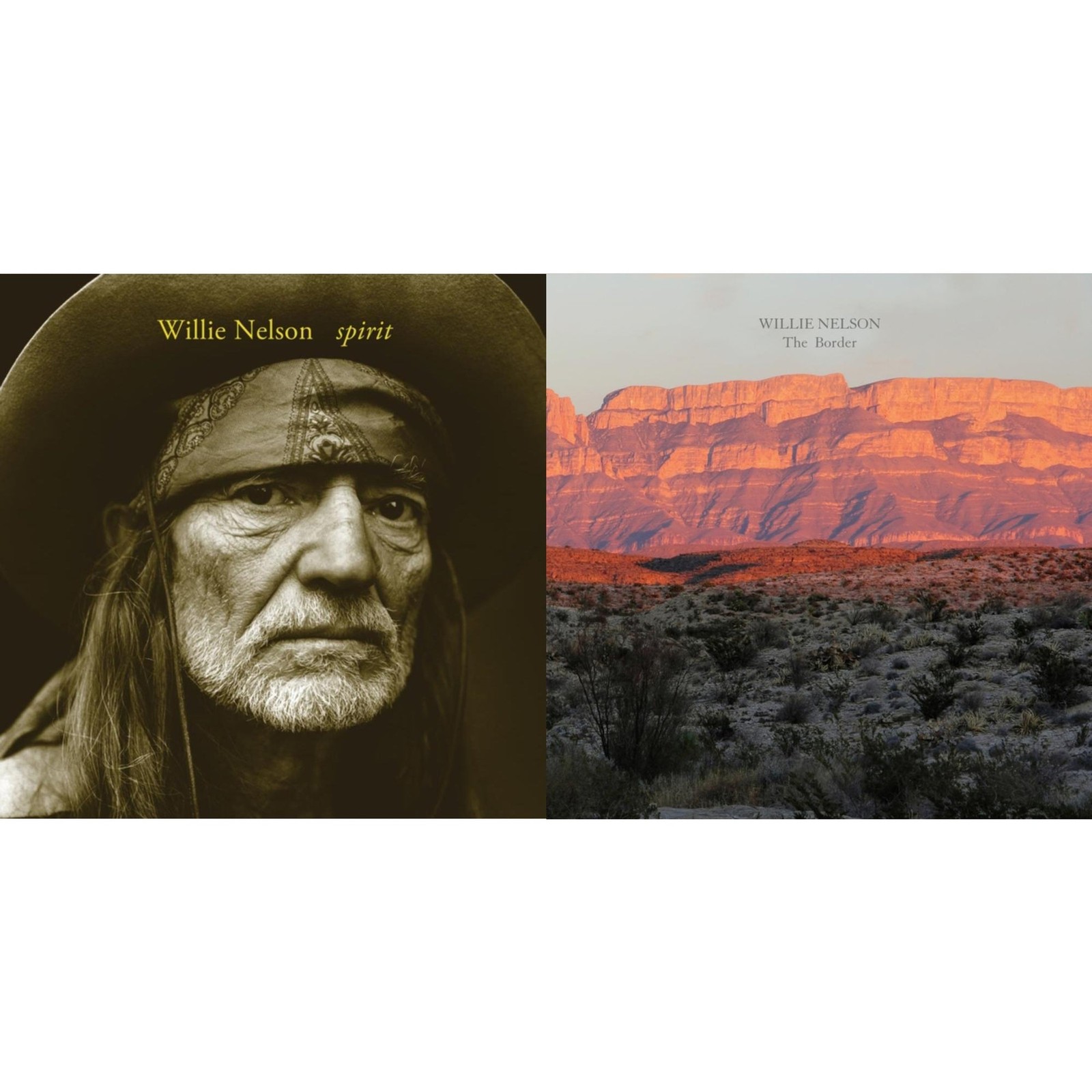 Willie Nelson - Border & Spirit (180G) [New LP Vinyl Bundle]