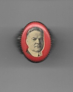Herbert Hoover for President Colorful Celluloid Political Ring