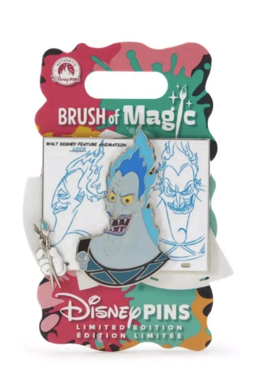 Disney Brush of Magic HADES Limited Edition Pin LE 3750