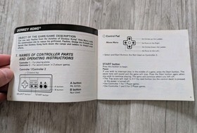 Donkey Kong Classics 1988 Nintendo NES Authentic Box, Manual & Sleeve Only 