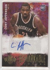 2014 Panini Court Kings Remarkable Rookie Signatures Cory Jefferson #31 Auto 9mc