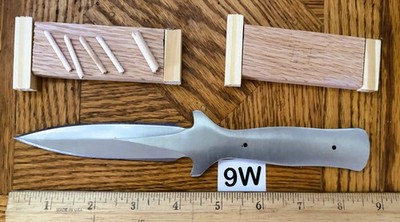PRICE REDUCDED - HARDWOOD HANDEL KIT J2- STEEL DAGGER STYLE  BLADE    #9W