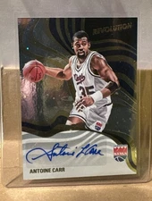2024-25 Panini Revolution Antoine Carr Cosmo Refractor Autograph Auto #08/35 SP