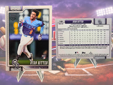 2026 Topps Series 1 Ryan Ritter #18 Colorado Rockies RC MLB Baseball Card