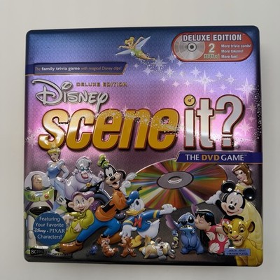 Disney Scene It? Deluxe Edition DVD Board Game - Missing one ''the Buzz'' card