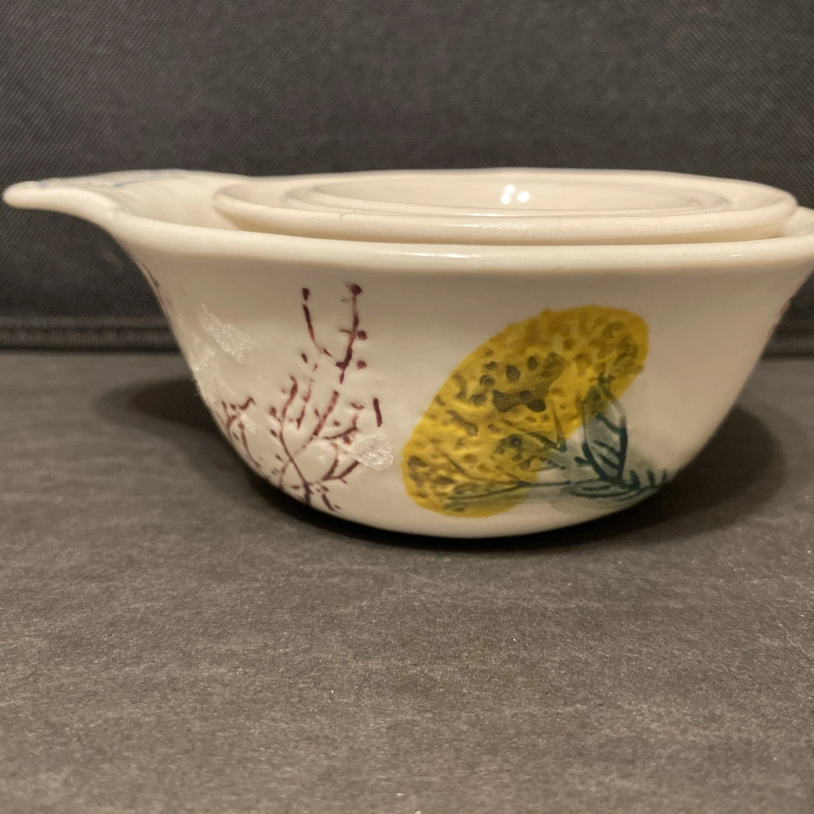 4 Anthropologie Dagny Measuring Nesting Botanicals Wildflowers 1c 1/2c 1/3c 1/4