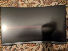Samsung Odyssey G6 S27BG650EU Quad HD 27" Curved VA Smart Gaming Monitor - Black