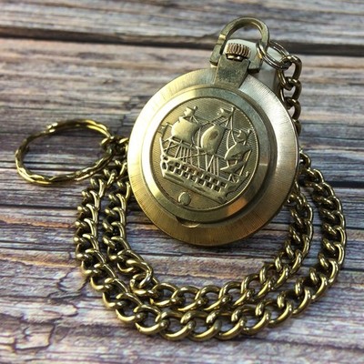 RAKETA Cardinal pocket watch SHIP Frigate watch USSR 2609 HA on