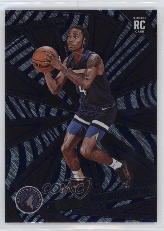 2024-25 Panini Revolution Rookies Blue Storm Rob Dillingham #105 Rookie RC 1qe6