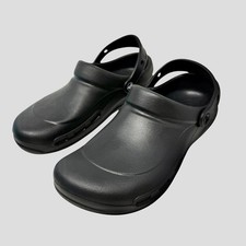 Crocs Bistro Clog Shoes Mens 7 Womens 9 Black Slip Resistant Work Comfort
