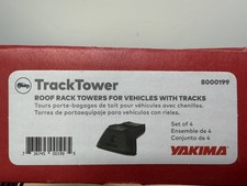 Yakima Heavy Duty Roof Rack Tower For Vehicles Wtracks Pack Of 4 Open Box