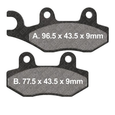 EBC Sfa Brake Pads front SFA228 1 Pack Fits Pegasus Solero 50 2000-2001