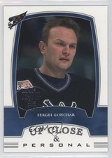 2002 ITG Be A Player First Edition Up Close & Personal 6/10 Sergei Gonchar 0f2