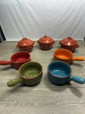 Ceramic soup bowl set Multi colors