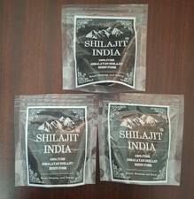 Shilajit India Resin Lumps Pure Tested Himalayan Mumiyo Mumio Shilajeet 100g 1Kg