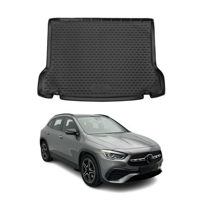 OMAC Cargo Mats Liner for Mercedes GLA Class H247 2020-2026 Rubber TPE Black