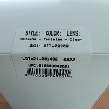 GUNNAR Attache' Blue Light Glasses Tortoise Shell Frame / Clear Lens Free ship