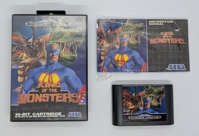 King of the Monsters - Sega Mega Drive - PAL - CIB - Komplett !