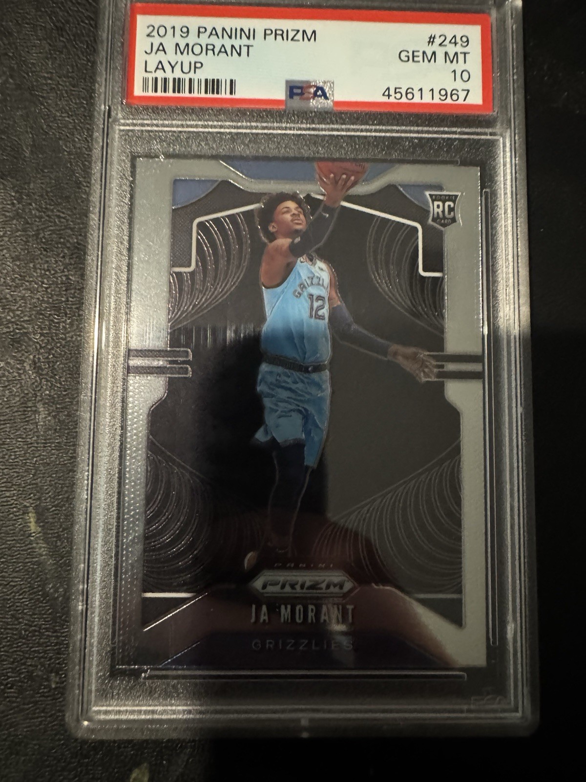2019-20 Panini Prizm - Rookie Variation Ja Morant #249 Layup (RC)