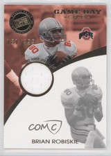 2009 Press Pass Signature Edition Game Day Gear Gold 181/299 Brian Robiskie 0p5