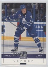 1999-00 Upper Deck Wayne Gretzky Hockey Mats Sundin #160 HOF 0a4