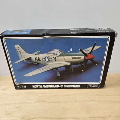 Vintage Starfix 1991 North American P-51D Mustang 1:72 709/05  Pre-owned Sealed