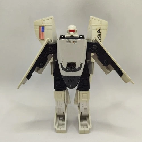 Vintage 1985 Super GO-BOTS Robo Machine Spay-C Robot Space Shuttle Transforms