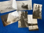 OYSTERS RHODE ISLAND USA   1929  PHOTOGRAPH 9/13 CM  SIX (6)