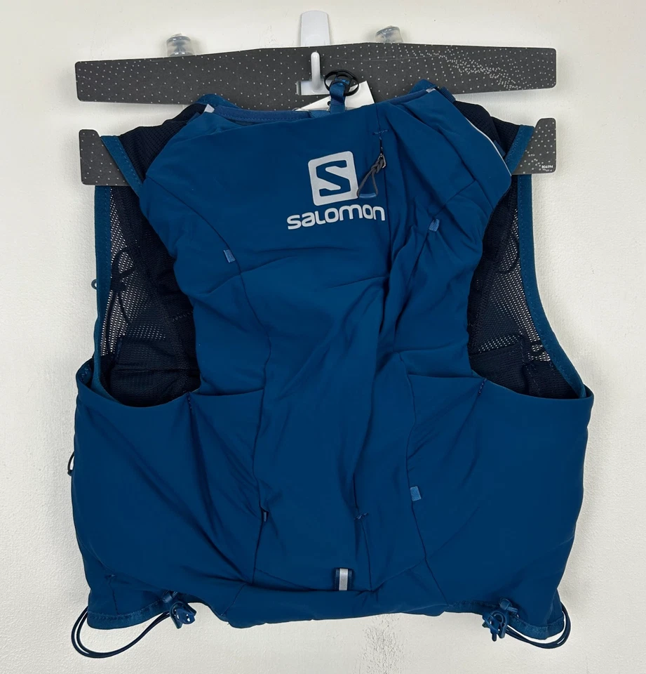 NUEVO Salomon ADV Skin 8 W, Chaleco de Hidratación y Almacenamiento con 2 Frascos de 500 ml para Mujer XS Foto 4 de 4