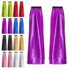 1 Pair Flared Leg Warmer Elastic Openings Detachable Leg Covers Sleeves Costume