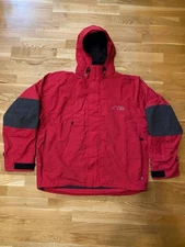 Fjallraven Polar Red Vintage Pro Tech Mens Size XXL Waterproof Jacket