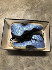 Nike Little Posite One GS Boys High Top Sneaker Blue/Black 5Y 644791-402