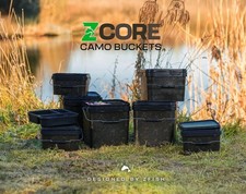 ZFISH Z-CORE CAMO BUCKET SECCHIO CARPFISHING 5L 10L 17L CON COPERCHIO RIGIDO