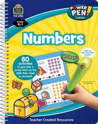 Power Pen Learning Book : Numbers - Teacher Created Resources - NEW
