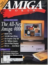 Amiga World Magazine November 1992 Commodore Computer