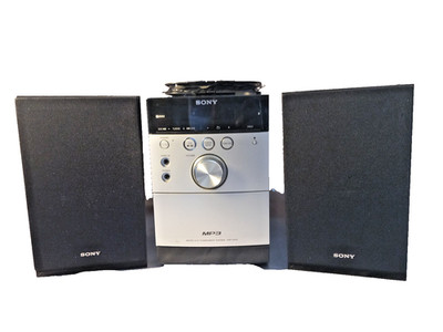 Sony CMT-EH15 Micro HiFi Component System Silber Schwarz / MP3, LESEN