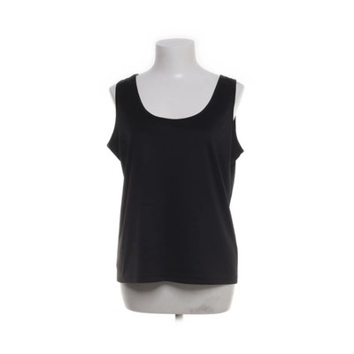 Identic, Crop Top, Größe: L, Schwarz, Einfarbig, Damen #6cE