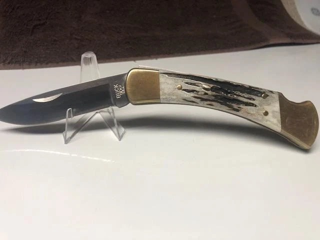 *LINDO* 2019 Buck 110 EDIÇÃO LIMITADA Cabo Dobrável Hunter Elk 56/500 Novo Na Caixa - Imagem 2 de 4