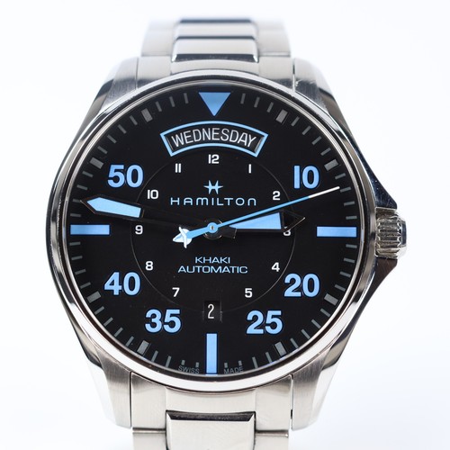 Hamilton Khaki Aviation Pilot Day Date Air Zermatt H64625131 42mm Auto Watch