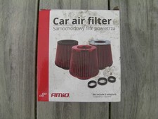 Sportowy filtr powietrza firmy AMIO AF-Chrome 01282 76, 70, 65, 60, 55mm