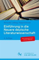 EinfüHrung In Die Neuere Deutsche Literaturwissenschaft Benedikt JeßIng