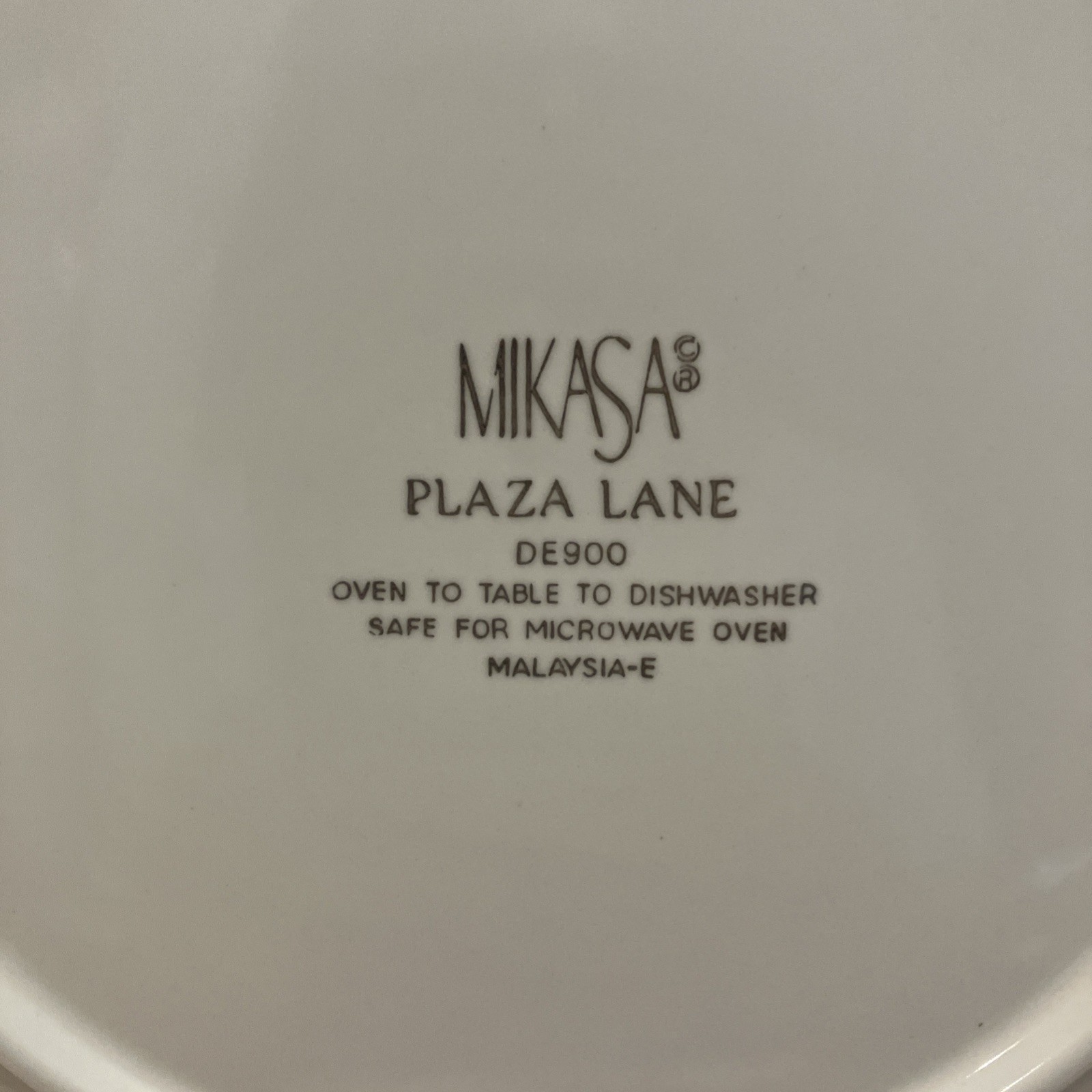Dinner Set Stand Mikasa Plaza Lane 5 Pc Dinner Set Dinner & Bread Plate Bowl Cup ...
