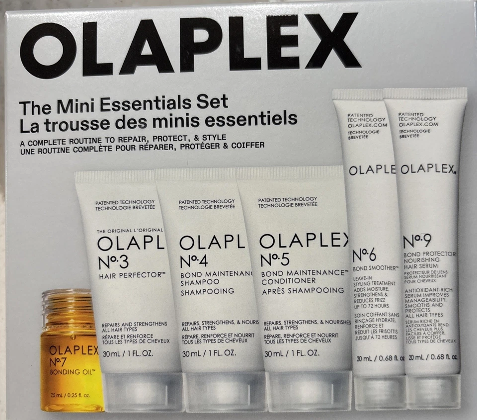 Nuevo Olaplex Hair Mini Essentials Set Kit 3 4 5 6 7 9 Aceite, Champú, Acondicionador Foto 2 de 4