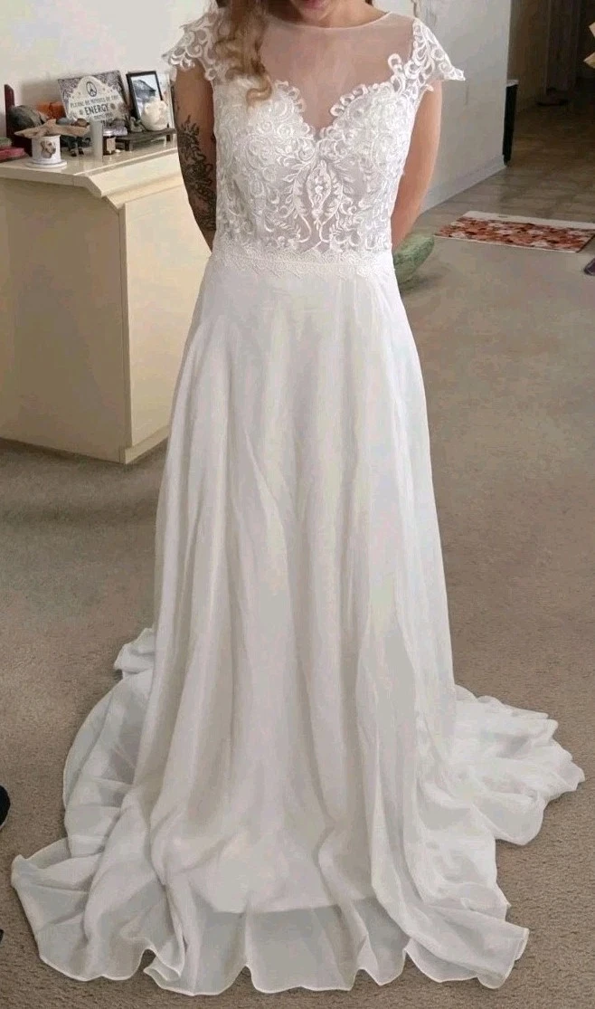 formal plus wedding guest dresses Ever-Pretty Size Tie Knot Chiffon Cocktail Dress summer wedding guest plus size dresses main image 0