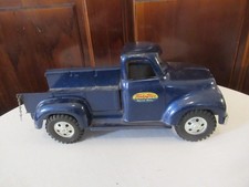 Vintage 1956s Tonka Toys Mound Minn Step Side Blue Toy Truck